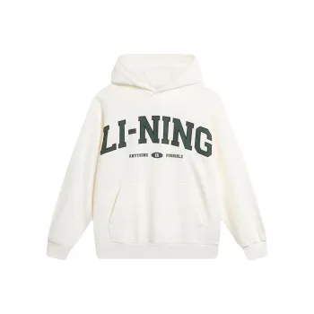 LiNing Weekend Youth Sweatshirt Unisex Ivory