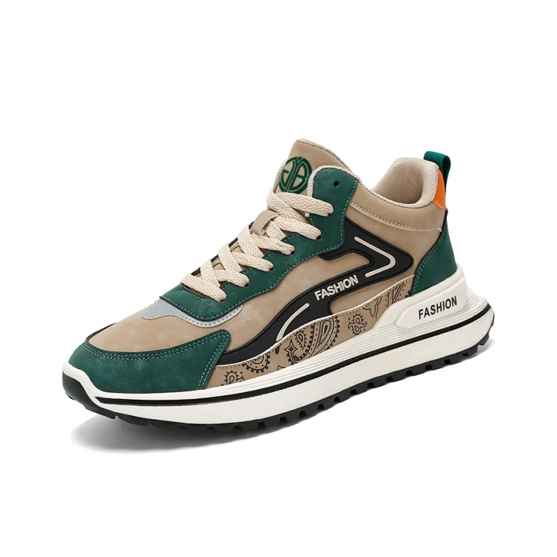 Yi Jiabao Cushioning Abrasion Resistant Breathable High Top Casual Shoes Unisex-9