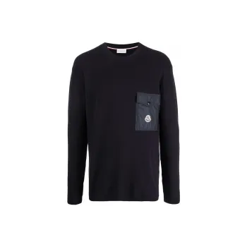 Moncler Logo patch Ribbed Jumper