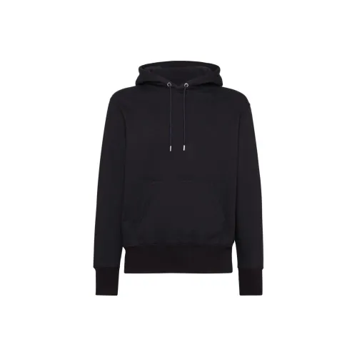 FERRAGAMO Stripe-detailing Cotton Hoodie