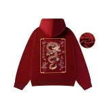 Dark Red (Thickened and Fleece-Lined)