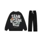 Set (Black Top+Black Pants)