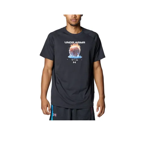 Under Armour TechFire And Ice T Shirt Men's Black 001