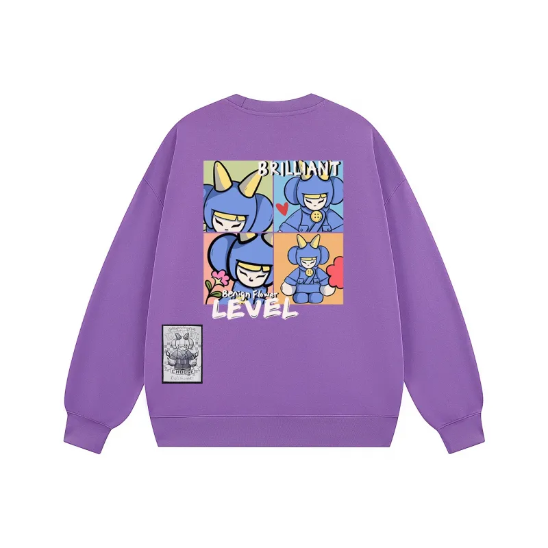 LEVEL RELAX Series Sweatshirts Unisex-5