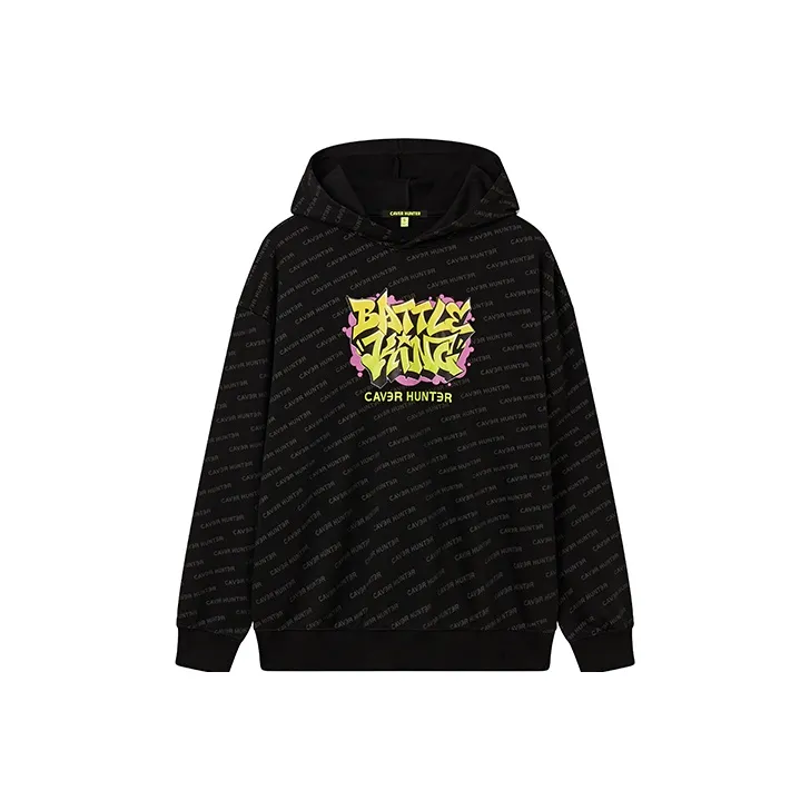 Caver&Hunter X BattleKing Sweatshirts Unisex Black-0