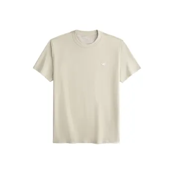 Hollister T-Shirts Men Khaki