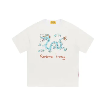 EMPTY REFERENCE x REVERSE IRONY T Shirt Unisex White
