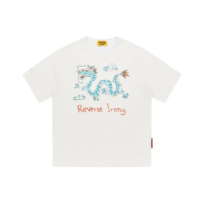EMPTY REFERENCE x REVERSE IRONY T Shirt Unisex White-0