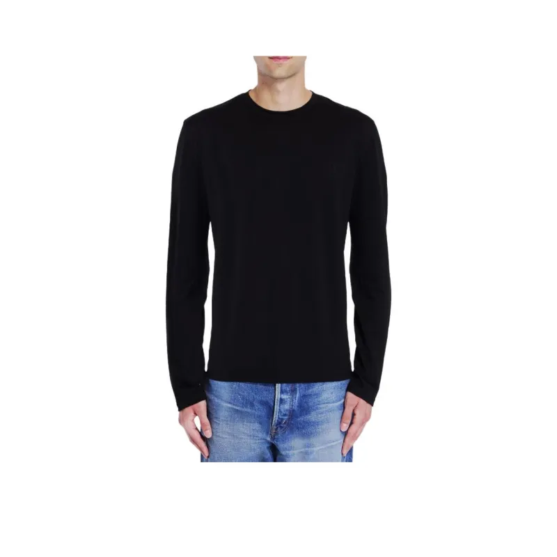 SAINT LAURENT Cassandre Crewneck T Shirt-0