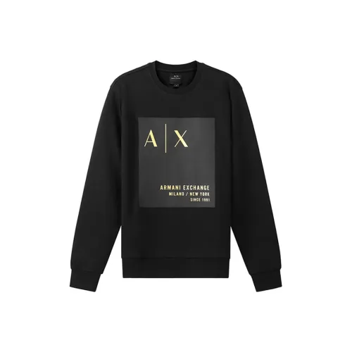 ARMANI EXCHANGE Sweatshirt Men's Black