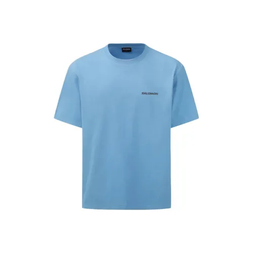 SALOMON T-Shirts Men Blue