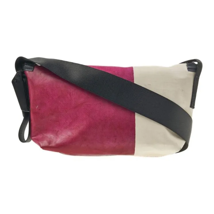 FREITAG Polyester Crossbody Bag Women's Red With Ivory-2