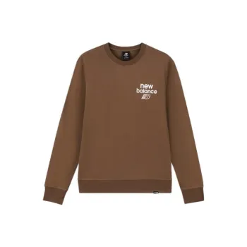 New Balance Sweatshirts Men Brown