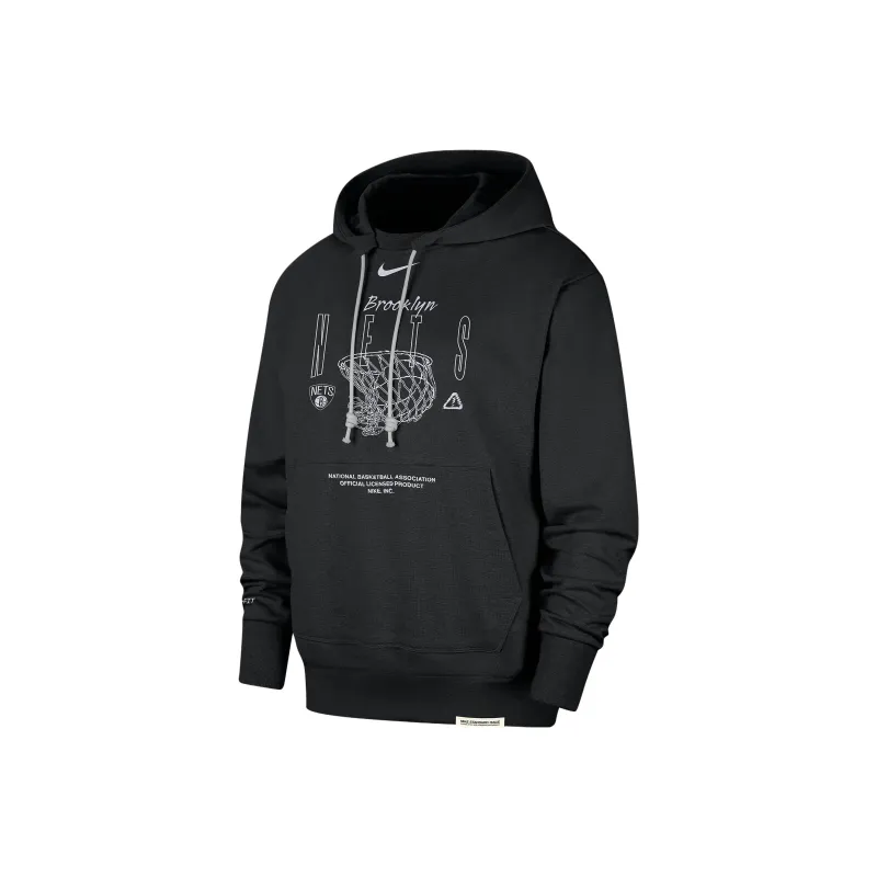 Nike Brooklyn Nets Standard Issue Men's Nike Dri FIT Nba Hoodie-0
