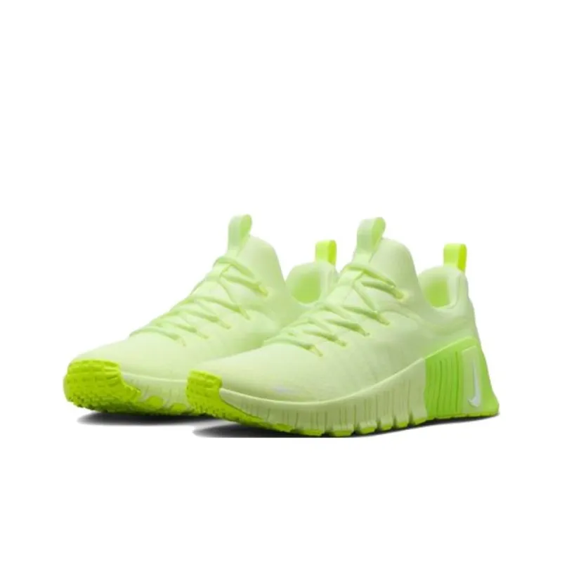 Nike Free Metcon 6 Anti Slip Wear Resistant Low Top Training Shoes Women's Green-2