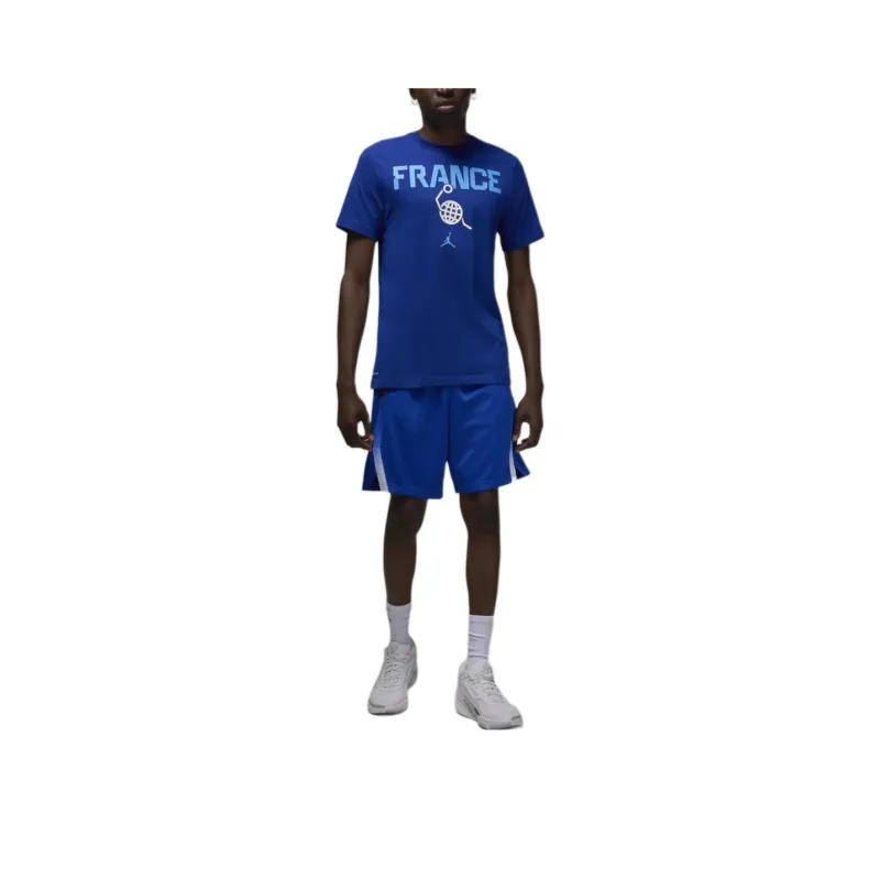 Jordan France T-Shirt Men's Royal Blue-0