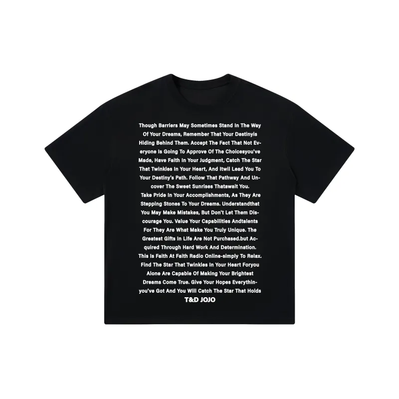 T&D JOJO T Shirts Unisex-7