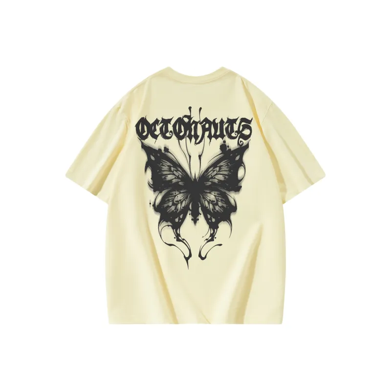 Small Columns Under The Sea Short Sleeved T Shirts Unisex White-22