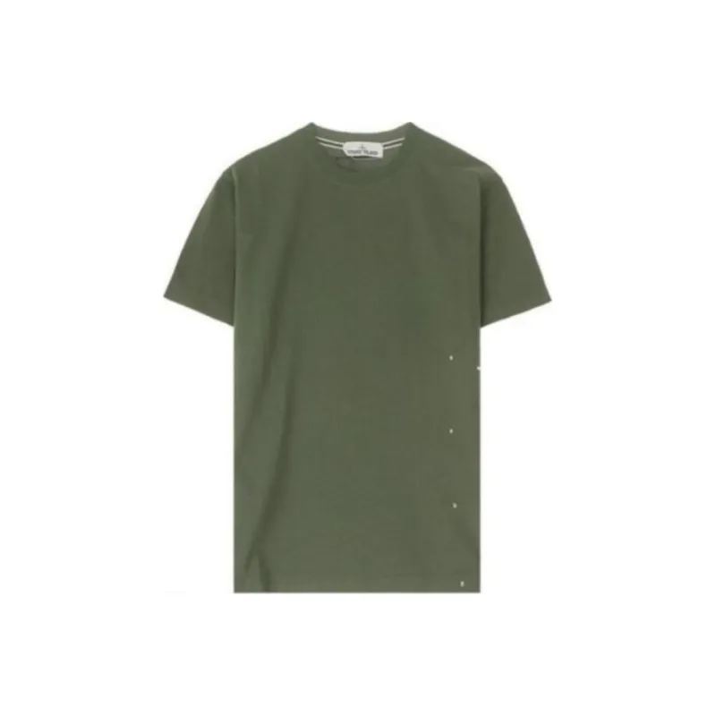 STONE ISLAND T Shirt Men's Green-0