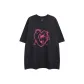 Black/Light Pink, Cat Tail