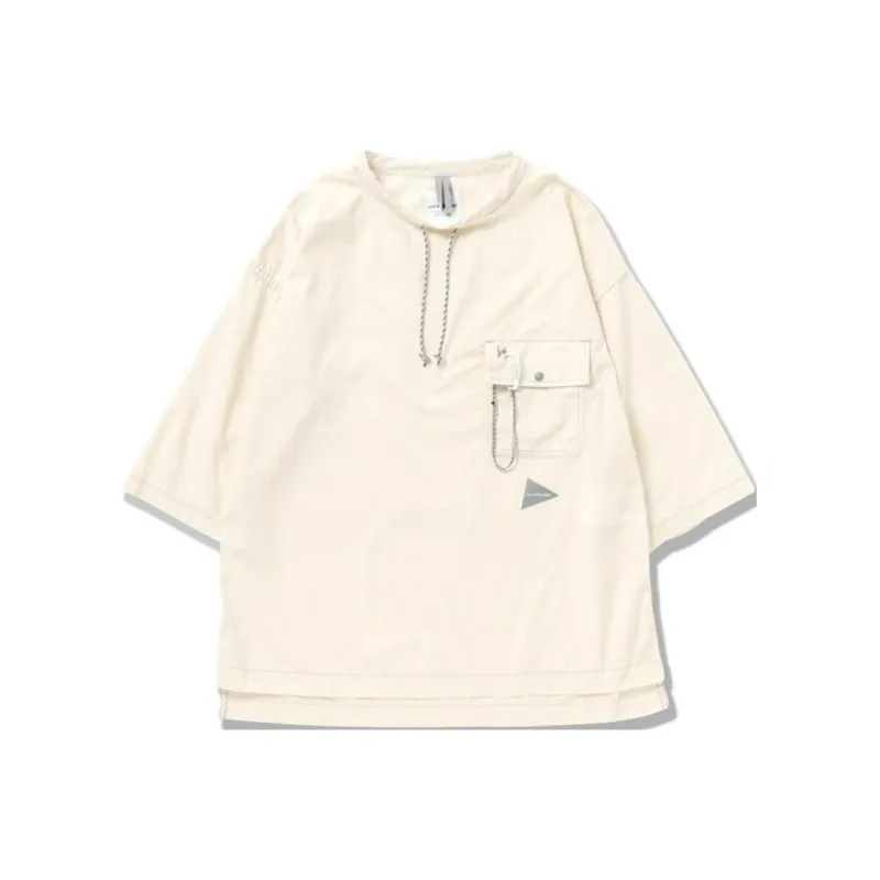 And Wander Dry Ripstop T shirt-0