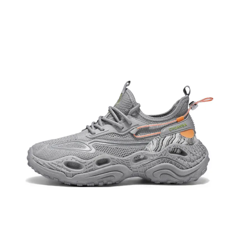 GAISIMA Slip Resistant Low Top Chunky Sneakers Men's-8