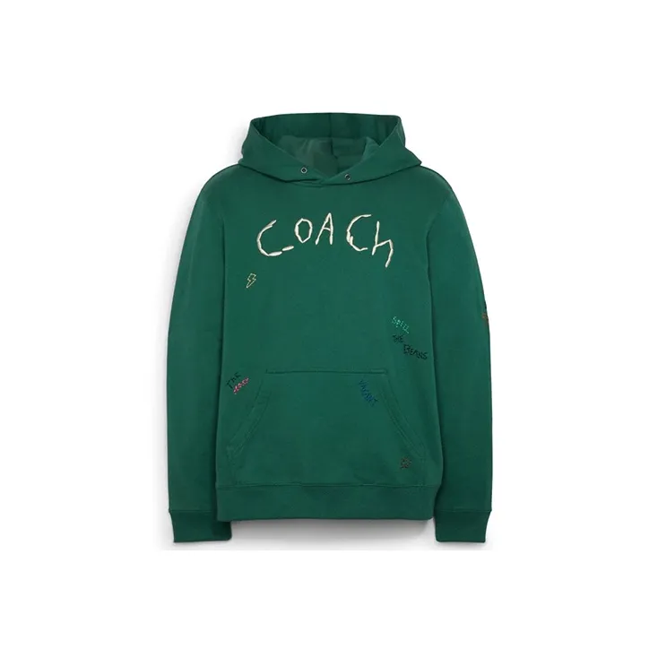 COACH Sweatshirt Unisex Olive Green-0