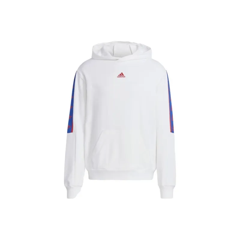 Adidas Brandlove Hoodie Sweatshirt Men's White-0