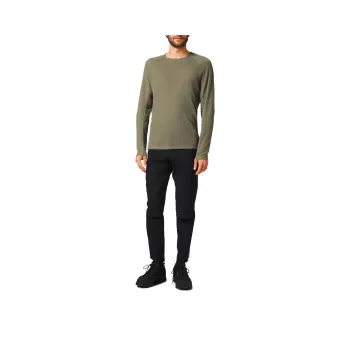 Lululemon Escape And Explore Thermal T-Shirt Men's Heathered Grey Green / Grey Green