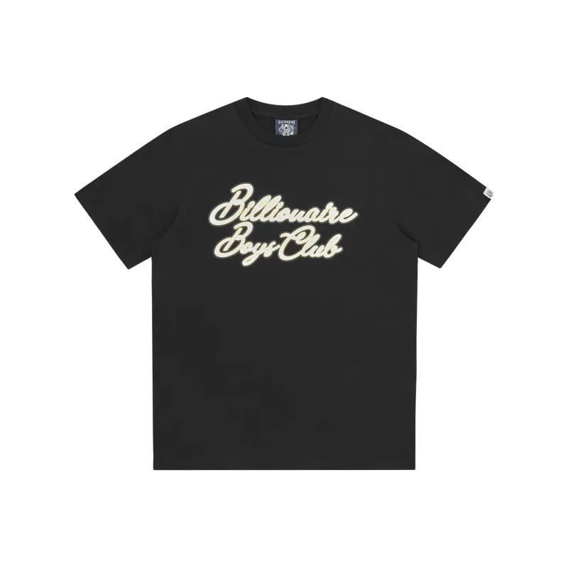 BILLIONAIRE BOYS CLUB Diamond Script Logo T shirt-0