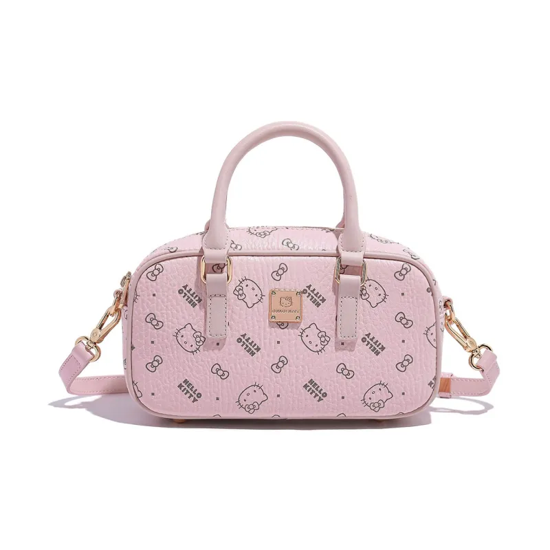 MESUCA Hello Kitty, Collaboration Kitty Series PU Crossbody Bag, Handbag Women's Multicolor-2