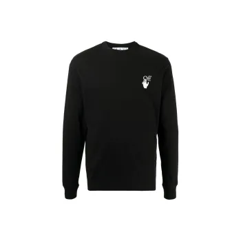 OFF WHITE Sweatshirts Men Black