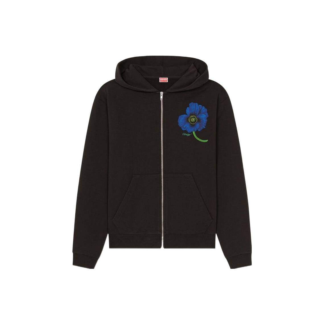 KENZO X Nigo 'KENZO Poppy' Graphic-print Hoodie - POIZON