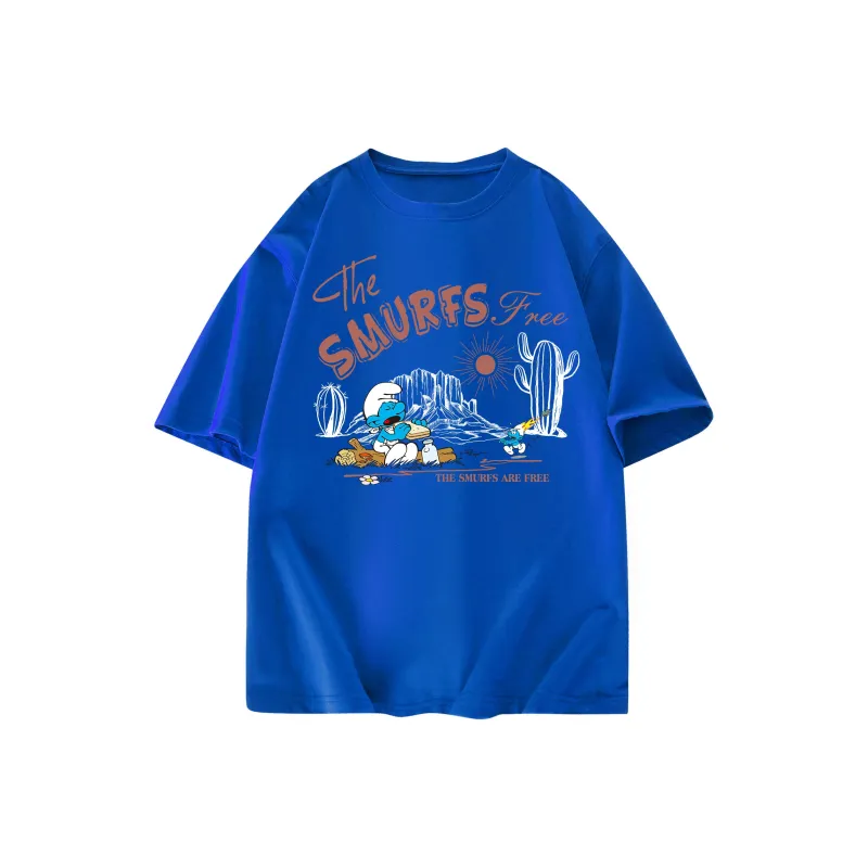 The Smurfs T Shirts Unisex-16