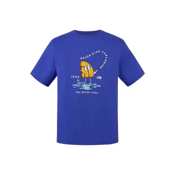 THE NORTH FACE City Outdoor Collection SS25 T Shirt Unisex Blue Purple