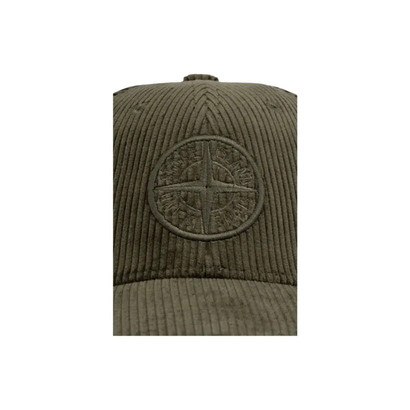 STONE ISLAND Logo Embroidered Baseball Cap-4