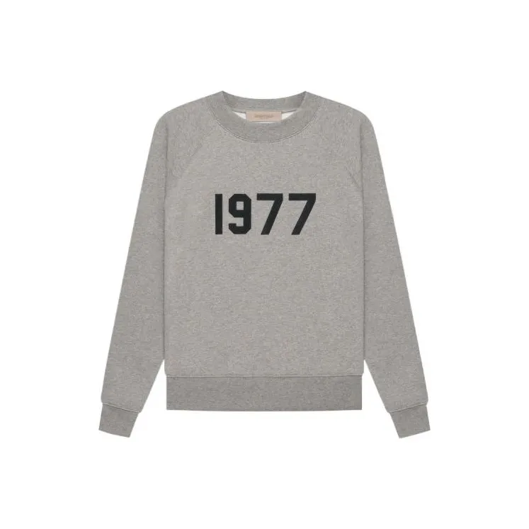 Fear Of God Essentials 1977 Series Sweatshirt Unisex Dark Oat-0