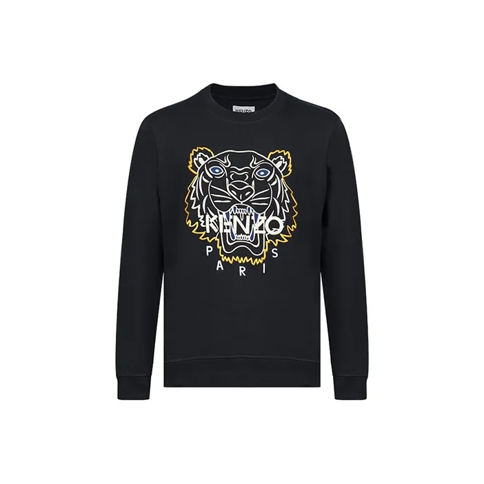 KENZO SS22 Classic Tiger Crew Sweat Black-0