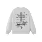White (Crew Neck Sweatshirt)