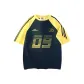 Navy Blue & Yellow Sleeves