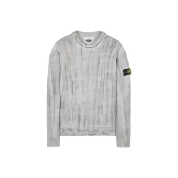 STONE ISLAND Sweatshirts Men Pearl Gray