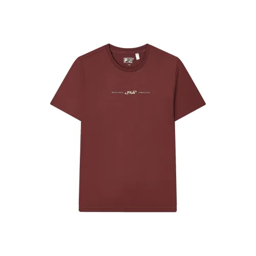 FILA T-Shirt Men's Terracotta Red Brown