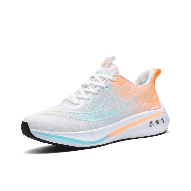 King Jinmai Cushioned Slip Resistant Abrasion Resistant Breathable Low Top Casual Shoes Men's-0