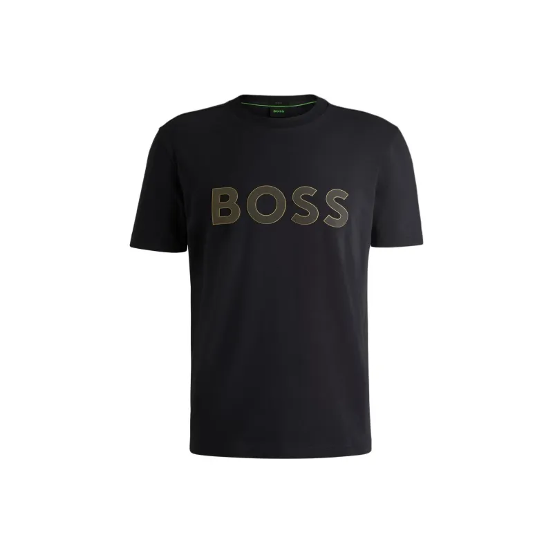 HUGO BOSS Logo appliqué T shirt-0
