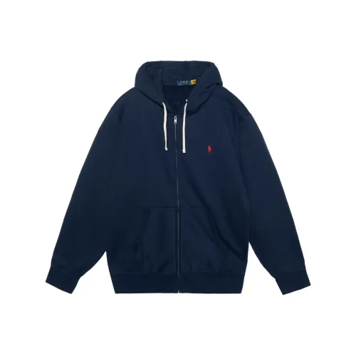Polo Ralph Lauren Logo Embroidered Zipped Hoodie