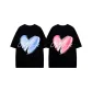 Black Graffiti Heart 2 Pack