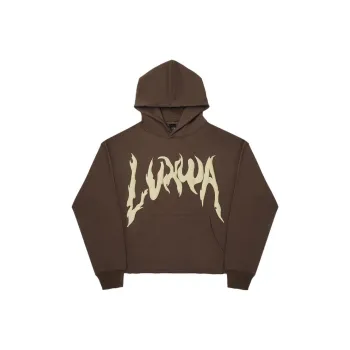 LVXWA Sweatshirts Unisex Brown