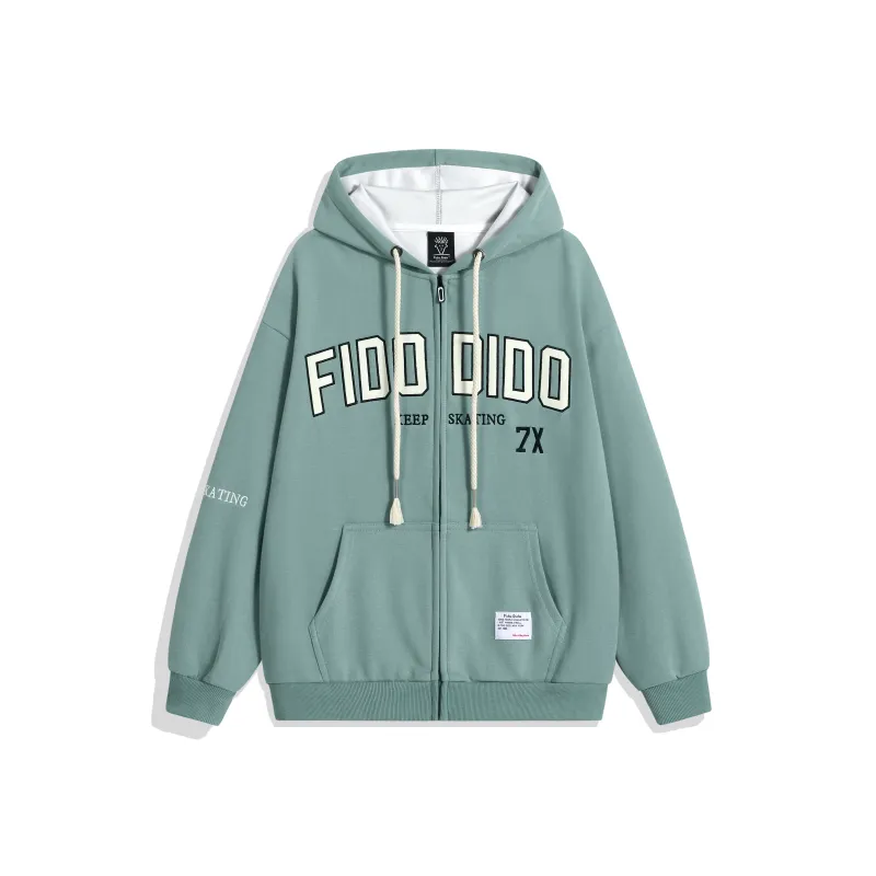 FIDO DIDO Sweatshirt Jacket Unisex-24