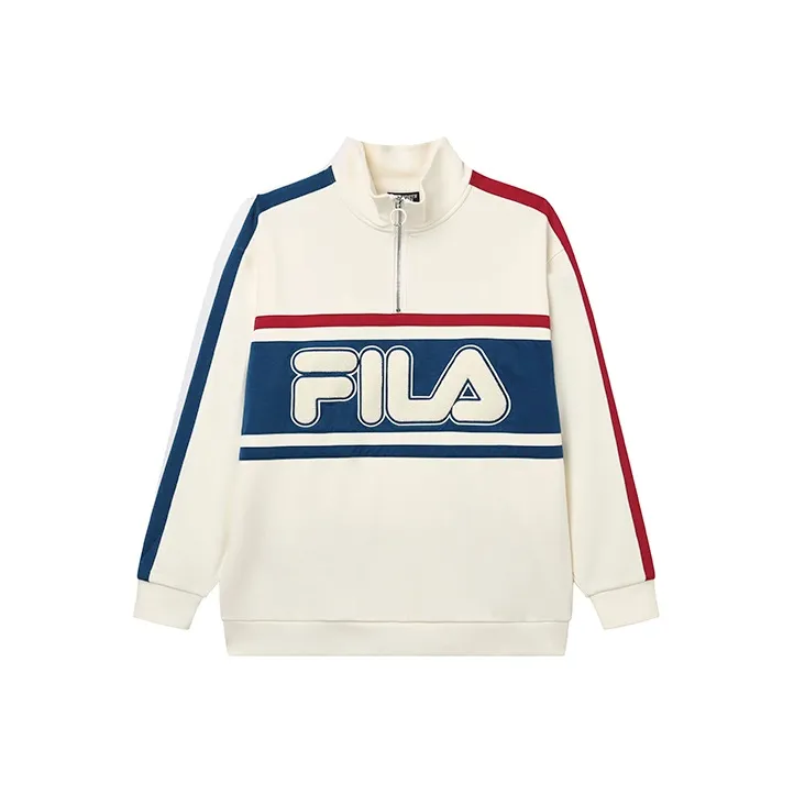FILA Sweatshirt Unisex Xuan White-0