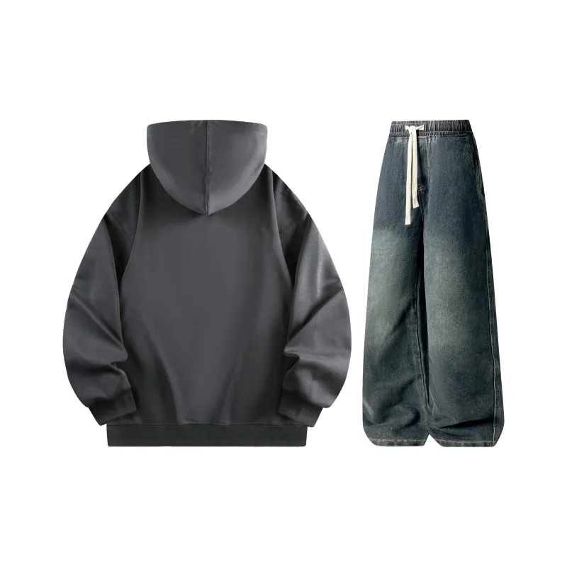 A.X.S.K Sweatshirt Sets Unisex-47